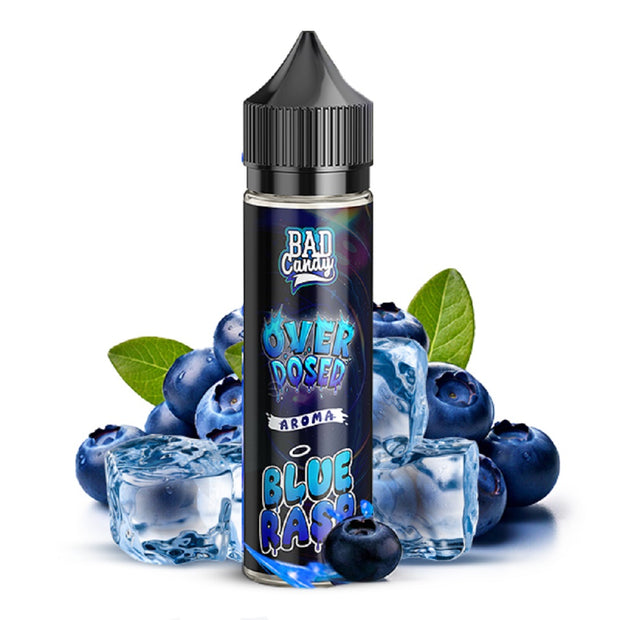 Bad Candy Overdosed - Blue Rasp - 0mg/ml 10ml