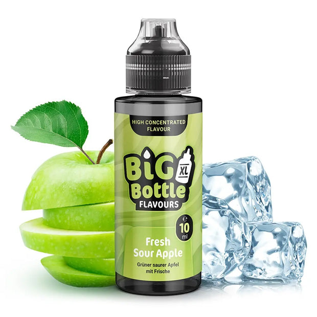 Big Bottle - Fresh Sour Apple - 0mg/ml 10ml