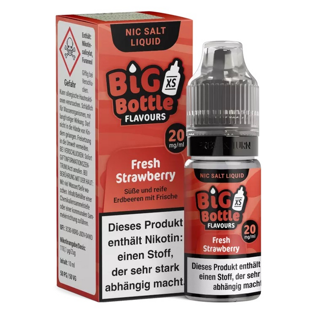 Big Bottle - Fresh Strawberry - Nikotinsalz 20mg/ml
