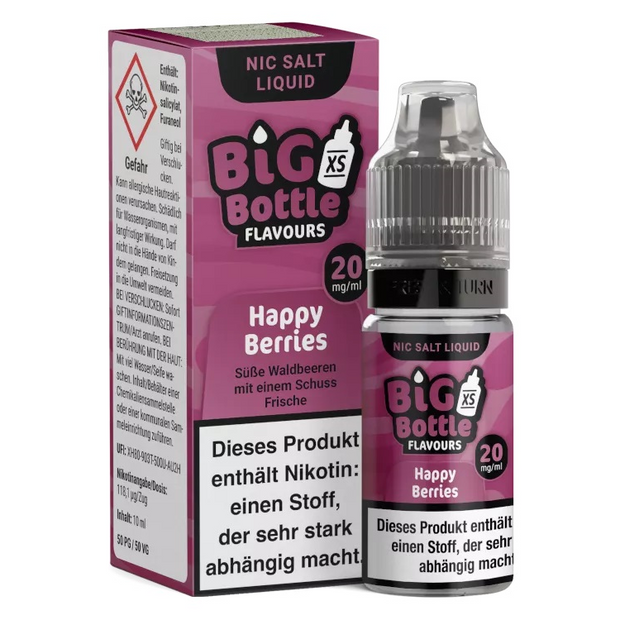 Big Bottle - Happy Berries - Nikotinsalz 20mg/ml