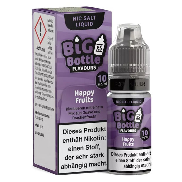 Big Bottle - Happy Fruits - Nikotinsalz 10mg/ml