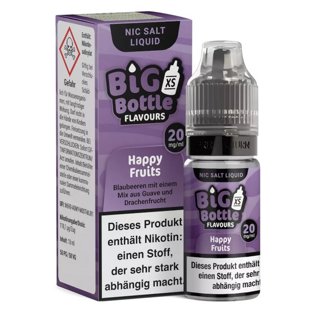 Big Bottle - Happy Fruits - Nikotinsalz 20mg/ml