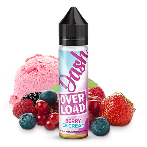 Dash Overload - Berry Ice Cream - 0mg/ml 10ml