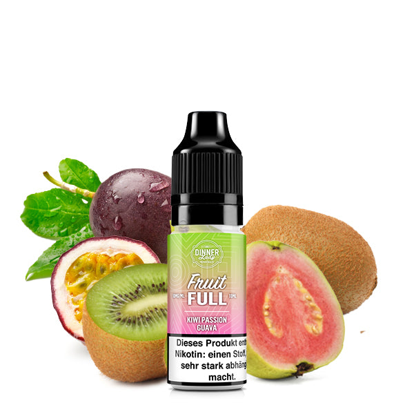 Dinner Lady Fruit Full - Kiwi Passion Guava - Nikotinsalz 20mg/ml