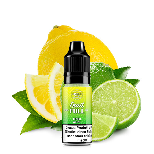 Dinner Lady Fruit Full - Lemon & Lime - Nikotinsalz 20mg/ml