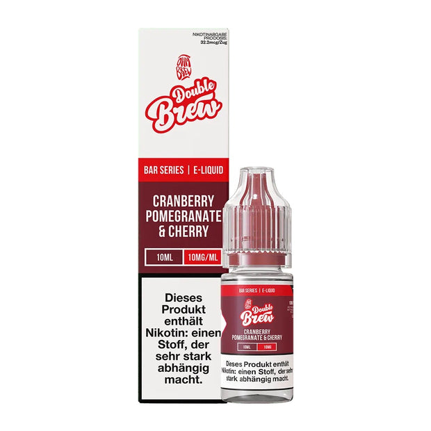 Double Brew - Cranberry Pomegranate & Cherry - Nikotinsalz 10mg