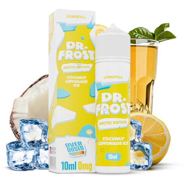 Dr. Frost Arctic Edition - Coconut Lemonade ICE - 0mg/ml 10ml