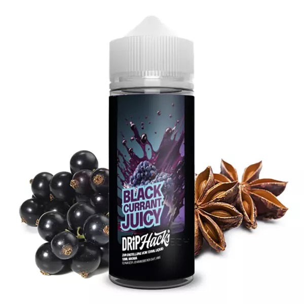 Drip Hacks - Blackcurrant Juicey - 0mg/ml 10ml