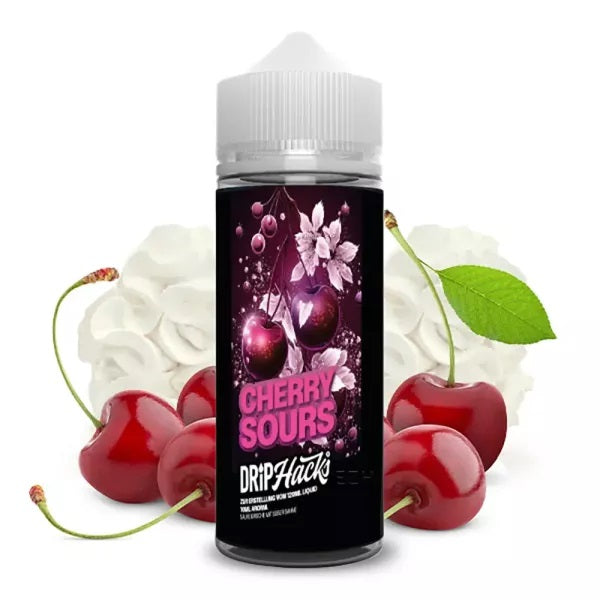 Drip Hacks - Cherry Sours - 0mg/ml 10ml
