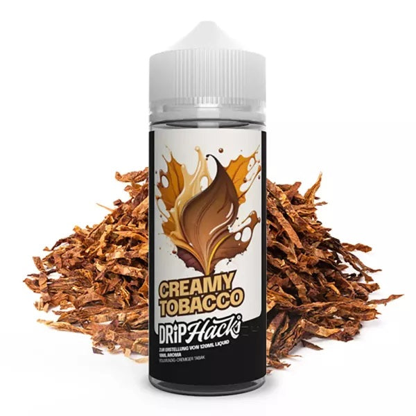 Drip Hacks - Creamy Tobacco - 0mg/ml 10ml