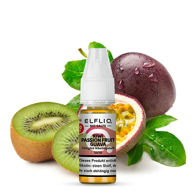 Elfbar Elfliq - Kiwi Passion Fruit Guava - Nikotinsalz 20mg/ml