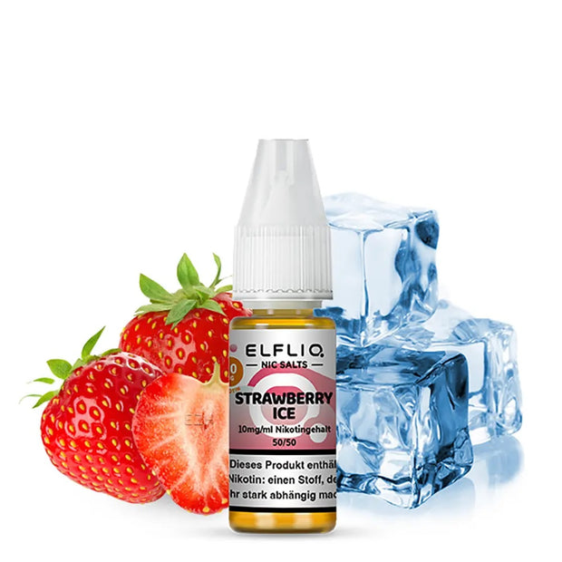 Elfbar Elfliq - Strawberry Ice - Nikotinsalz 10mg/ml