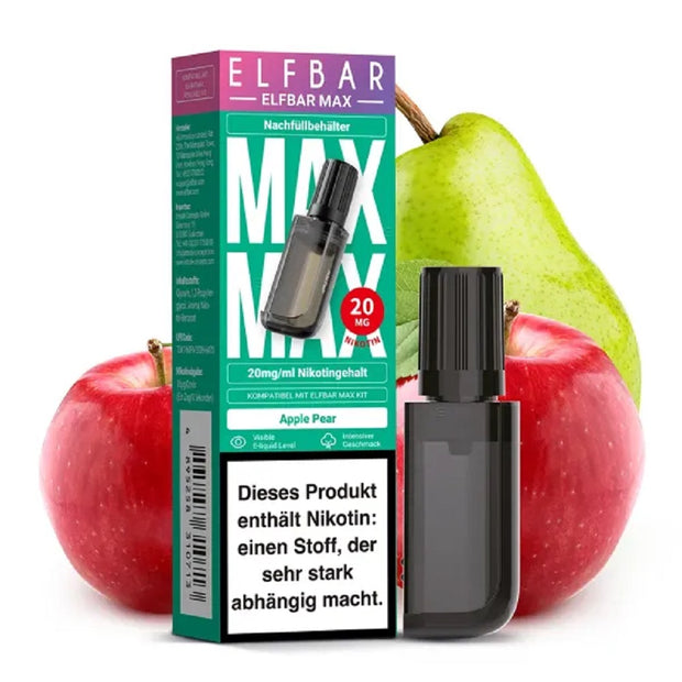 Elfbar MAX Pod - Apple Pear - 20mg/ml Nikotinsalz 10ml