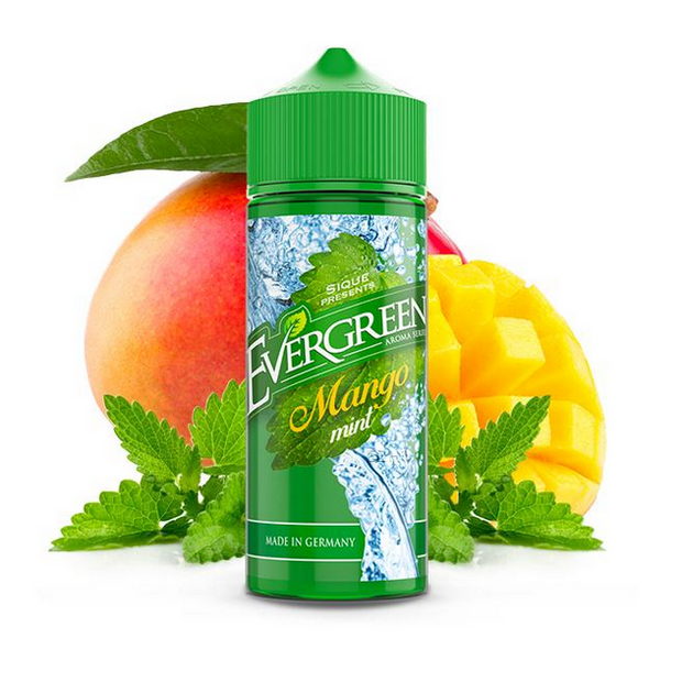 Evergreen - Mango Mint - 0mg/ml 12ml
