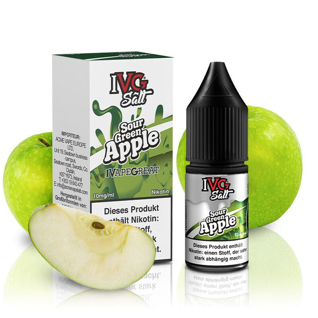 IVG Salt - Sour Green Apple - Nikotinsalz 10mg/ml