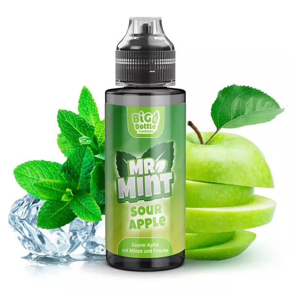 Mr. Mint - Sour Apple - 0mg/ml 10ml