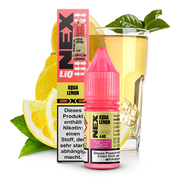 NexLiq by Pod Salt - Aqua Lemon - Nikotinsalz 10mg/ml