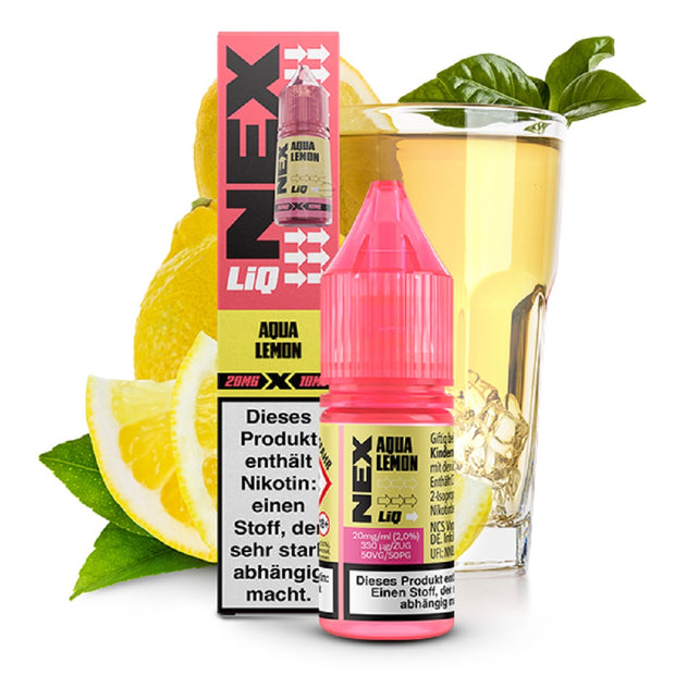 NexLiq by Pod Salt - Aqua Lemon - Nikotinsalz 20mg/ml