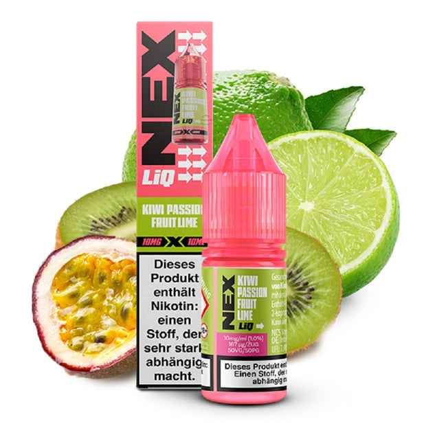 NexLiq by Pod Salt - Kiwi Passionfruit Lime - Nikotinsalz 10mg/ml
