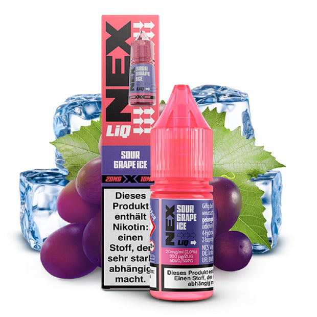NexLiq by Pod Salt - Sour Grape Ice - Nikotinsalz 20mg/ml