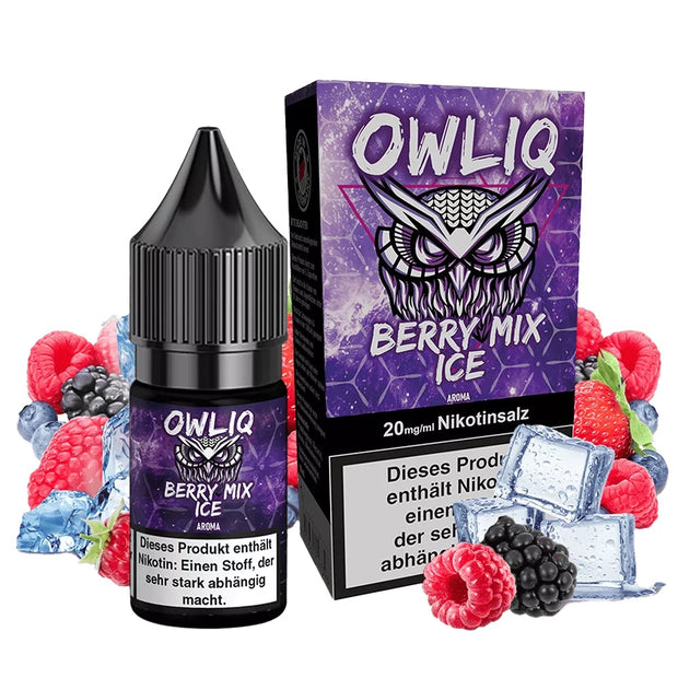 OWLIQ - Berry Mix Ice - Nikotinsalz 20mg/ml