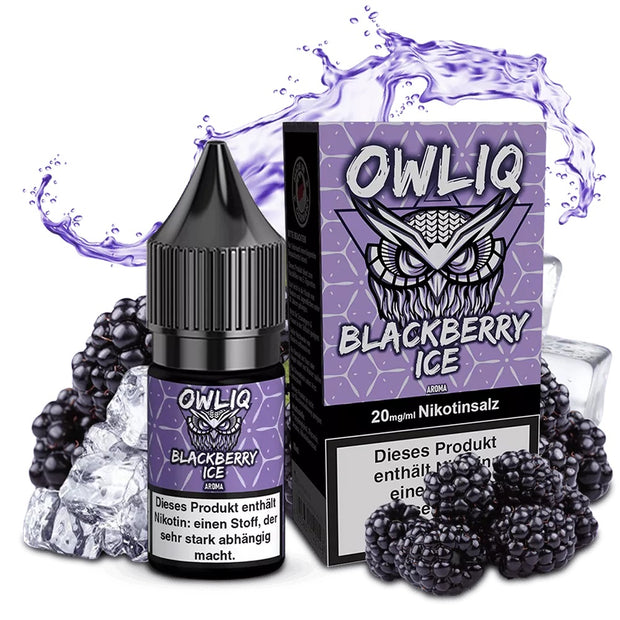 OWLIQ - Blackberry Ice - Nikotinsalz 20mg/ml
