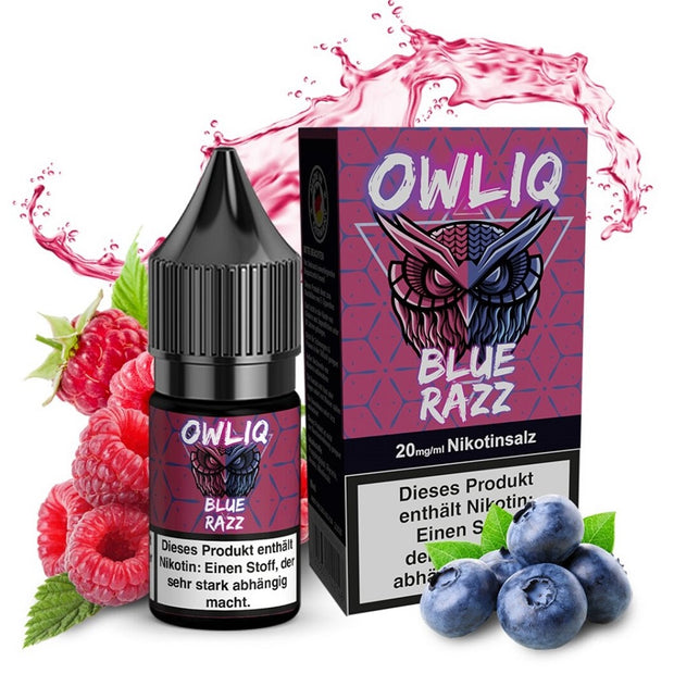 OWLIQ - Blue Razz - Nikotinsalz 20mg/ml