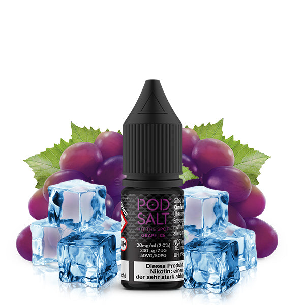 Pod Salt - Grape Ice - Nikotinsalz - 20mg/ml