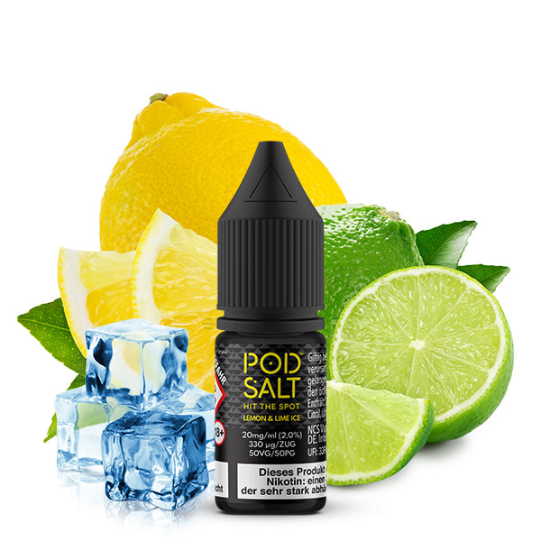 Pod Salt - Lemon Lime Ice - Nikotinsalz - 11mg/ml
