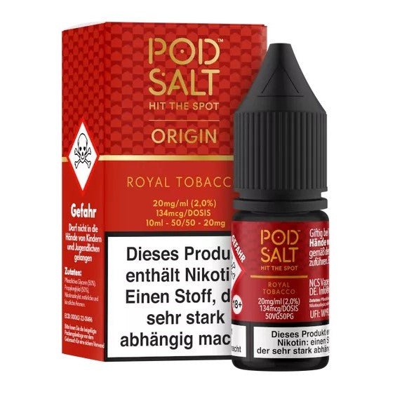 Pod Salt - Royal Tobacco - Nikotinsalz - 20mg/ml