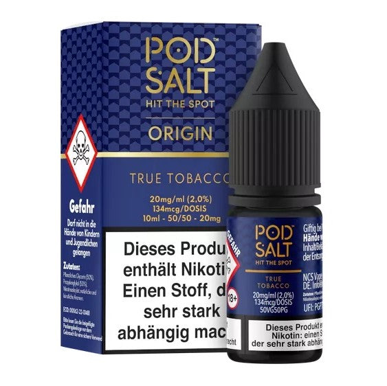 Pod Salt - True Tobacco - Nikotinsalz - 20mg/ml