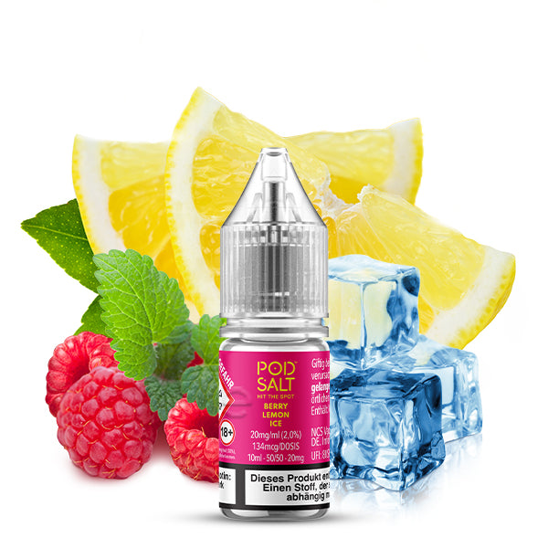 Pod Salt Xtra - Berry Lemon Ice - Nikotinsalz - 10mg/ml