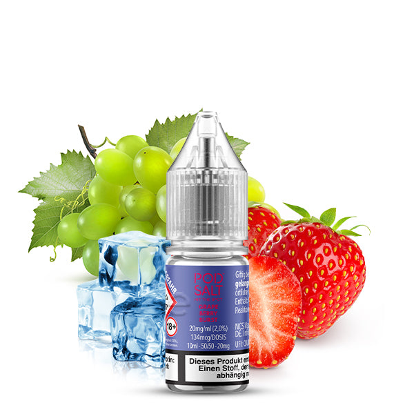 Pod Salt Xtra - Grape Berry Burst - Nikotinsalz - 10mg/ml