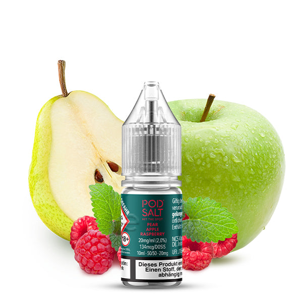 Pod Salt Xtra - Pear Apple Raspberry - Nikotinsalz - 10mg/ml