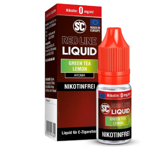 SC Redline - Green Tea Lemon - Fertig Liquid 0mg/ml