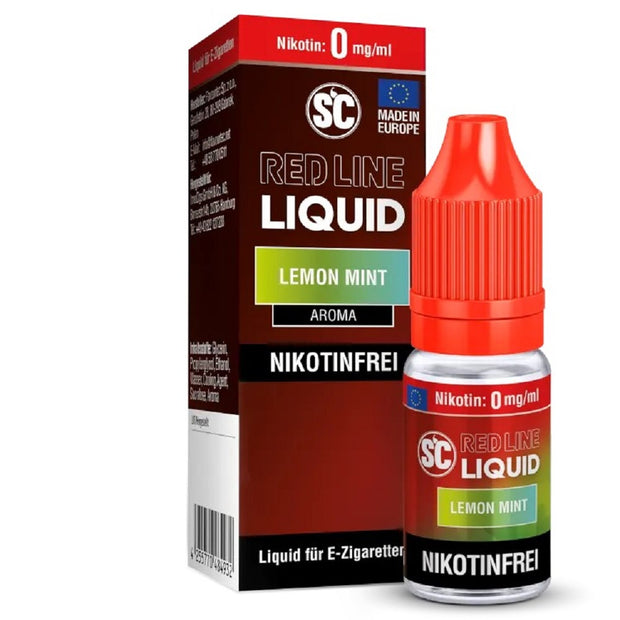 SC Redline - Lemon Mint - Fertig Liquid 0mg/ml