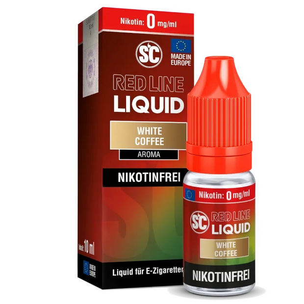 SC Redline - White Coffee - Fertig Liquid 0mg/ml