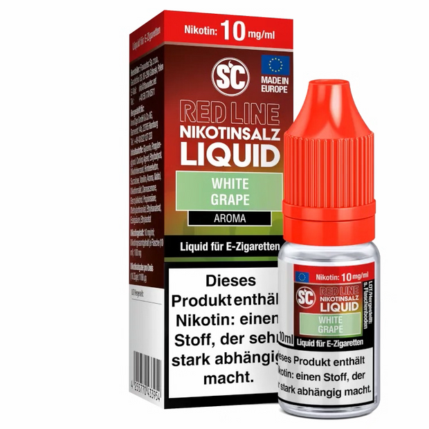 Redline Grape SC Redline - White Grape - Nikotinsalz 10mg/ml – New Vape