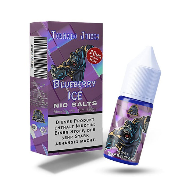 Tornado Juices - Blueberry Ice - Nikotinsalz 20mg/ml