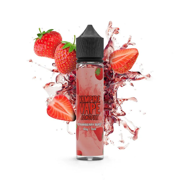 Vampire Vape - Strawberry Burst - 0mg/ml 14ml
