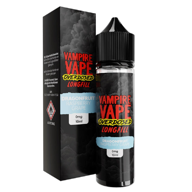 Vampire Vape Overdosed - Dragonfruit Raspberry Grape - 0mg/ml