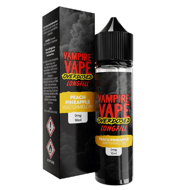 Vampire Vape Overdosed - Peach Pineapple Watermelon - 0mg/ml