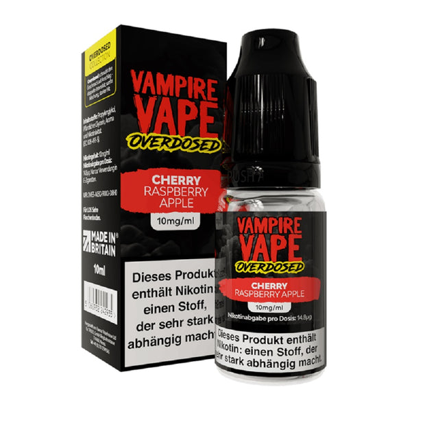 Vampire Vape Overdosed - Cherry Raspberry Apple - Nikotinsalz 10mg