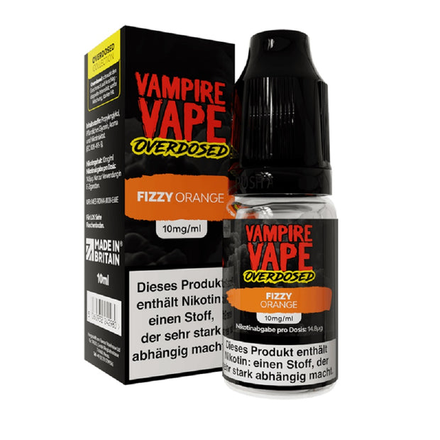 Vampire Vape Overdosed - Fizzy Orange - Nikotinsalz 10mg