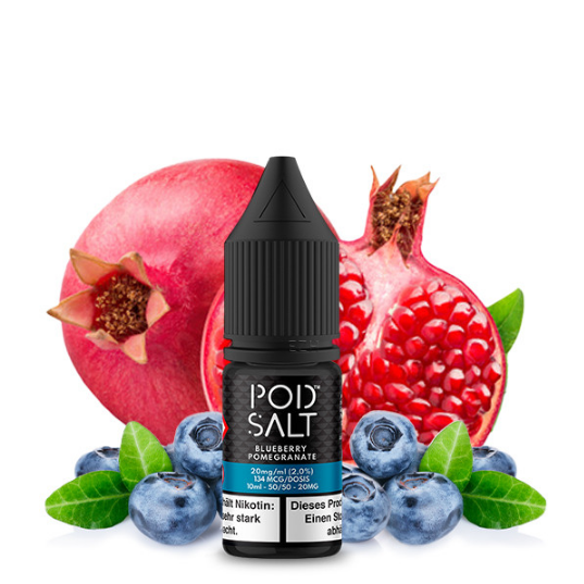 Pod Salt - Professor Puff Blueberry Pomegranate - Nikotinsalz - 20mg/ml