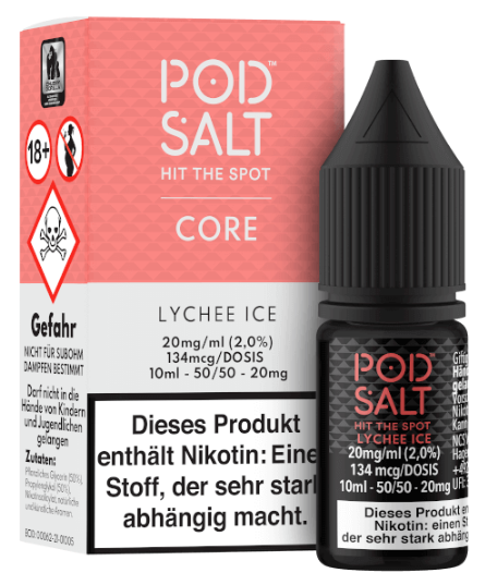 Pod Salt - Lychee Ice - Nikotinsalz - 20mg/ml