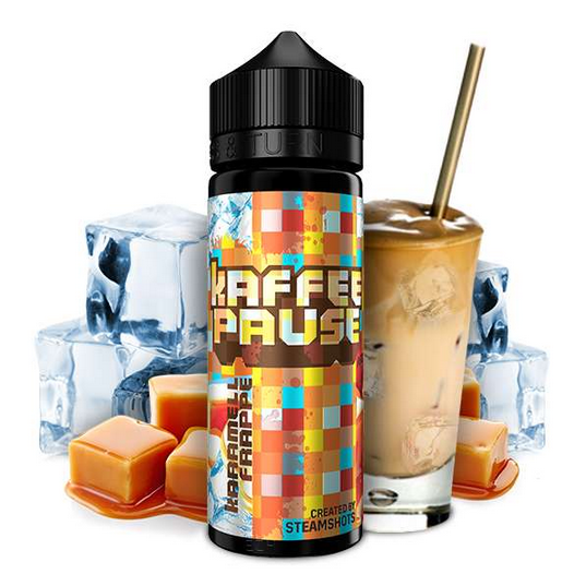 Kaffeepause - Karamell Frappe ICE - 0mg/ml 10ml