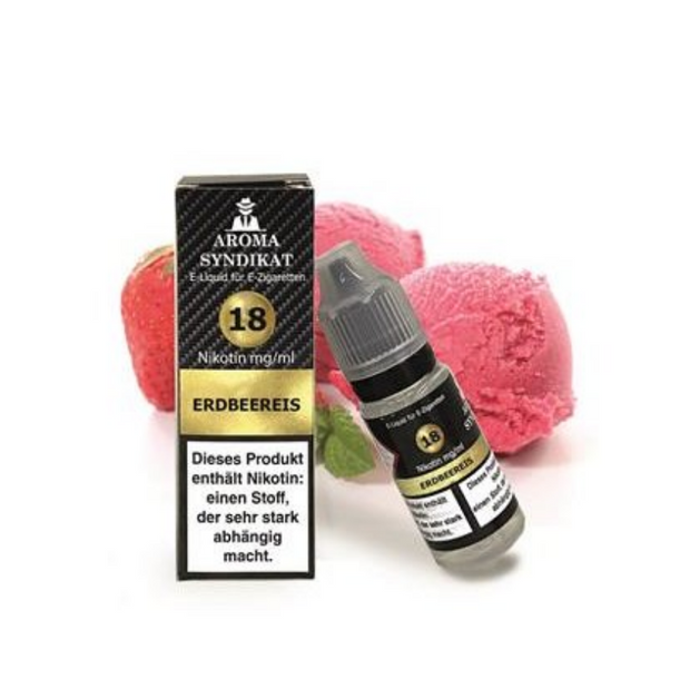 Aroma Syndikat - Erdbeereis - Nikotinsalz 18mg/ml