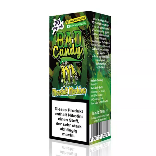 Bad Candy - Monster Maschine - Nikotinsalz 10mg/ml