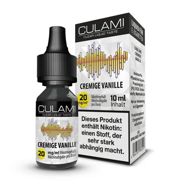 Culami - Cremige Vanille - Nikotinsalz 20mg/ml